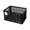 Basil Fahrradkiste L, 40L, Recycelter Kunststoff, Black -E-BIKE shop basil fahrradkiste l 40l recycelter kunststoff black