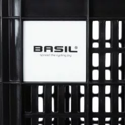 Basil Fahrradkiste L, 40L, Recycelter Kunststoff, Black -E-BIKE shop basil fahrradkiste l 40l recycelter kunststoff black3