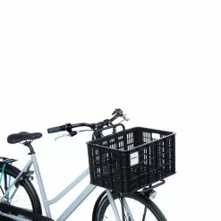 Basil Fahrradkiste L, 40L, Recycelter Kunststoff, Black -E-BIKE shop basil fahrradkiste l 40l recycelter kunststoff black5