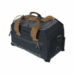 BASIL Gep&auml;cktr&auml;gertasche Miles, Schwarz/grau BASIL MILES TOPCASE, Gep&auml;cktr&auml;gertasche, 7L, Schwarz/grau