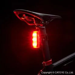 Cat Eye Cateye R&uuml;cklicht, ViZ450, 5 LEDs -E-BIKE shop cateye ruecklicht viz450 5 leds3