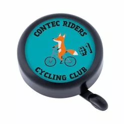 Contec Glocke Kid-A-Ring Circus Fox, Schwarz/pink -E-BIKE shop contec glocke kid a ring circus fox schwarz pink2