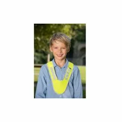 FASI Reflex-Sicherheitskragen F&uuml;r Kinder EN13356 Gelb -E-BIKE shop fasi reflex sicherheitskragen fuer kinder en13356 gelb2