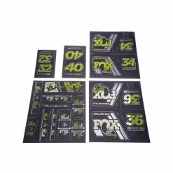FOX Decal 19 AM Heritage Fork&amp;Shock Kit Green
