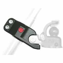 Hebie Anh&auml;ngekupplungsadapter F1, Schwarz, Zur Befestigung An Der Sattelst&uuml;tze