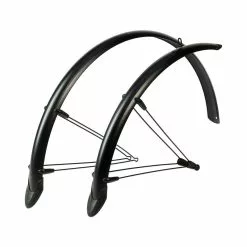 Hebie Schutzblech-Set Rainline City, Schwarzmatt, 28&quot;x1.5 - 1.75, 53mm Breit