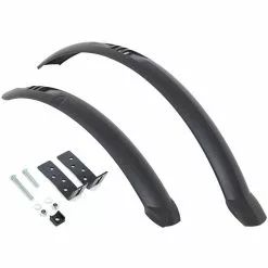 Hebie Schutzblech-Set Taipan 26 MTB, Schwarz, 24&quot;- 26&quot;, 55mm Breit