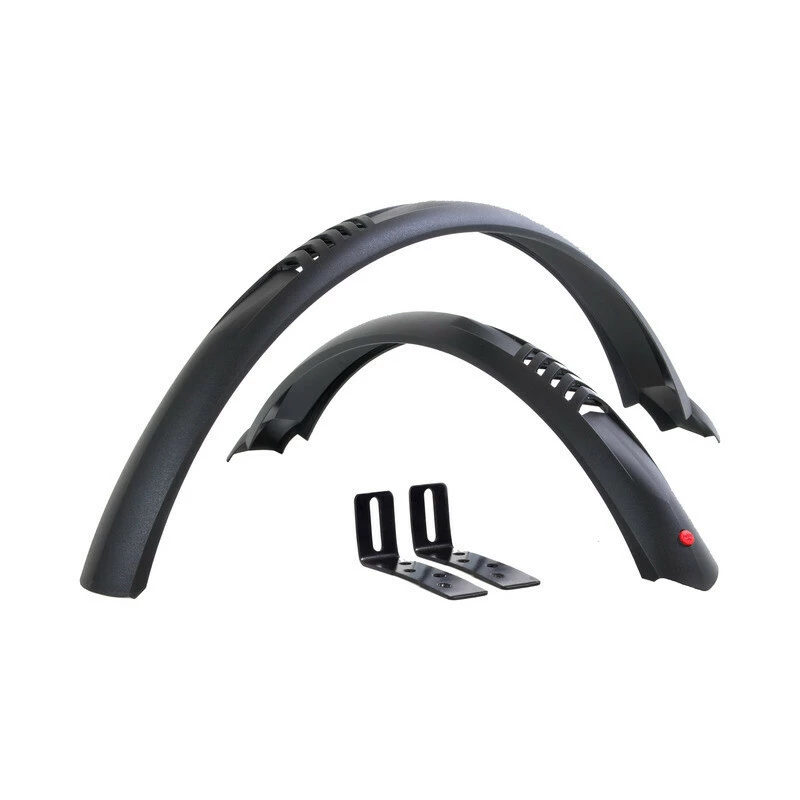 Hebie Schutzblech-Set Taipan 26 MTB, Schwarz, 24"- 26", 55mm Breit 4 Hebie Schutzblech-Set Taipan 26 MTB, Schwarz, 24"- 26", 55mm Breit – Bild 2