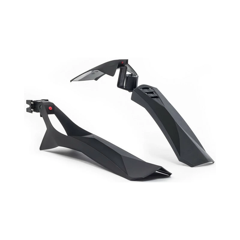 Hebie Schutzblech-Set Viper X Stealth MTB, Schwarz, 26"- 29", 110mm Breit 4 Hebie Schutzblech-Set Viper X Stealth MTB, Schwarz, 26"- 29", 110mm Breit – Bild 2