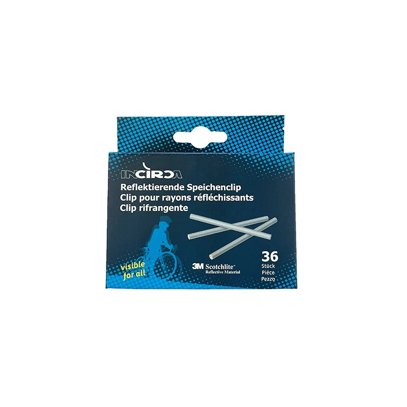 Incirca Speichenreflektoren, STICKS, 36er SET 3 Incirca Speichenreflektoren, STICKS, 36er SET
