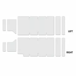 Lizardskins Rahmenschutz, Fork Protector, Clear