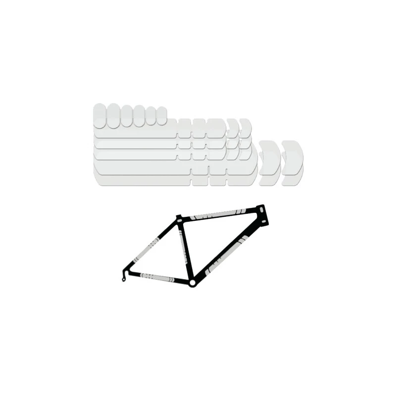 Lizardskins Rahmenschutz, Frame Kit, Clear 4 Lizardskins Rahmenschutz, Frame Kit, Clear – Bild 2