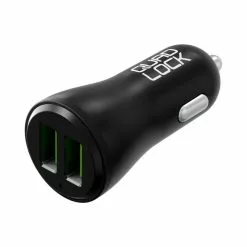 Quad Lock Dual USB 12V Car Charger