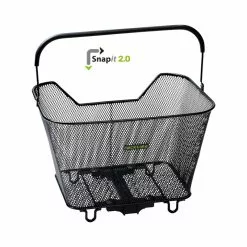 Racktime Baskit 2.0 Korb Large 23 Liter, Schwarz -E-BIKE shop racktime baskit 20 korb large 23 liter schwarz3