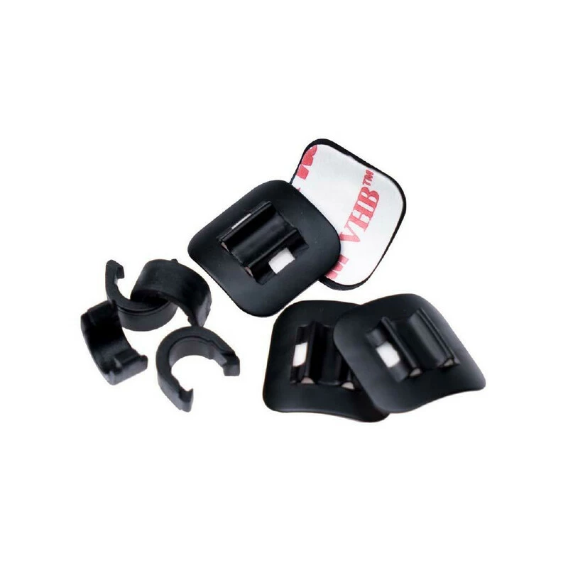 Supernova Kabelführungs-Kit Zum Aufkleben Auf Den Rahmen 4Stk., Eloxiertes Aluminium Mit 3M Klebepads, Form Anpassbar An Die Klebefläche 3 Supernova Kabelführungs-Kit Zum Aufkleben Auf Den Rahmen 4Stk., Eloxiertes Aluminium Mit 3M Klebepads, Form Anpassbar An Die Klebefläche