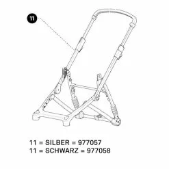Thule Rahmen (Chassis) Schwarz Zu SLEEK
