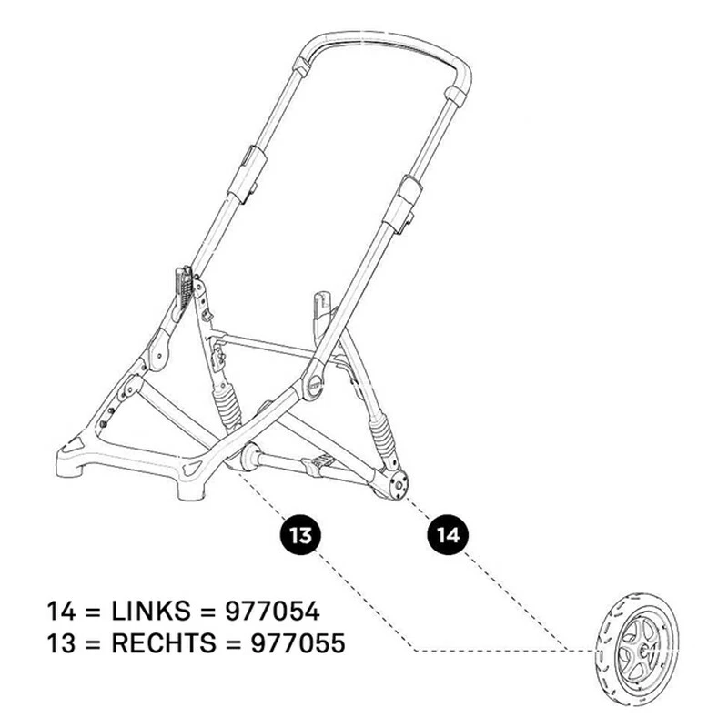 Thule Seitenrad Hinten Links Zu SLEEK 3 Thule Seitenrad Hinten Links Zu SLEEK