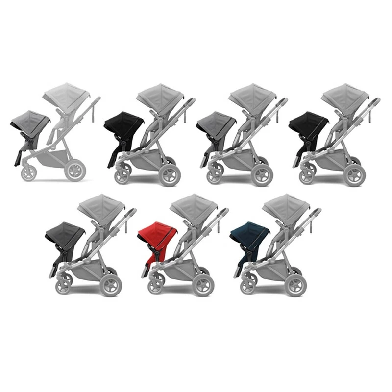 Thule Sibling Seat (Sitz) Zu SLEEK Mallard Green/black 3 Thule Sibling Seat (Sitz) Zu SLEEK Mallard Green/black