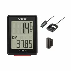 VDO Computer R1 WR Kabelgebunden Schwarz -E-BIKE shop vdo computer r1 wr kabelgebunden schwarz4
