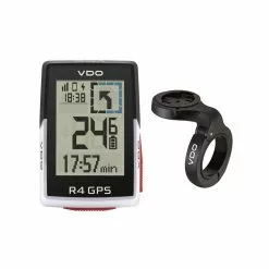 VDO Computer R4 GPS Basic Schwarz/weiss -E-BIKE shop vdo computer r4 gps basic schwarz weiss4