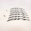 Wheel Decal Kit Zipp 302 DiscBrake SingleRim Black -E-BIKE shop wheel decal kit zipp 302 discbrake singlerim black