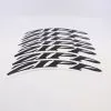 Wheel Decal Kit Zipp 303 DiscBrake SingleRim Black -E-BIKE shop wheel decal kit zipp 303 discbrake singlerim black