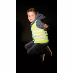 WOWOW Leuchtweste, FUN JACKET KIDS, GELB, L -E-BIKE shop wowow leuchtweste fun jacket kids gelb l2