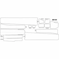 Yeti Frame Protector Sheet Gen 2 Gloss - SB100/SB115,