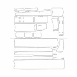 Yeti SB120/140/160 Frame Protector Sheet, Gen2 Matte