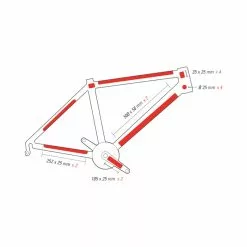 Zéfal Z&eacute;fal Rahmenschutzfolie Skin Armor S, Set F&uuml;r 1 Rahmen, Transparent, S -E-BIKE shop zefal rahmenschutzfolie skin armor s set fuer 1 rahmen transparent s4