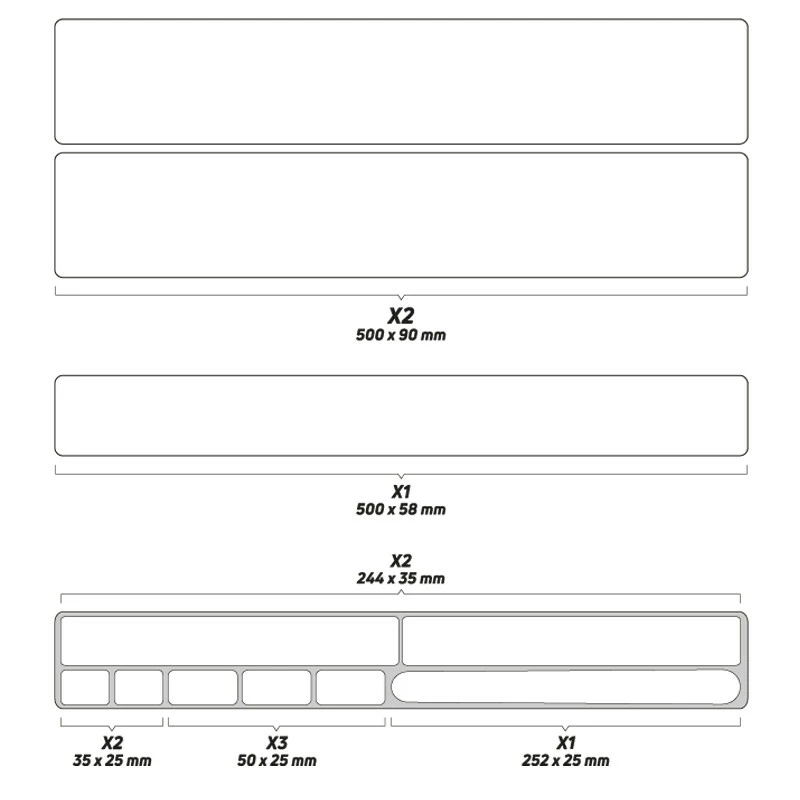 Zéfal Zéfal Schutz, SKIN ARMOR XL, Rahmen/Steinschlag, UV Protect MATT, 11er SET, 2619 4 Zéfal Zéfal Schutz, SKIN ARMOR XL, Rahmen/Steinschlag, UV Protect MATT, 11er SET, 2619 – Bild 2